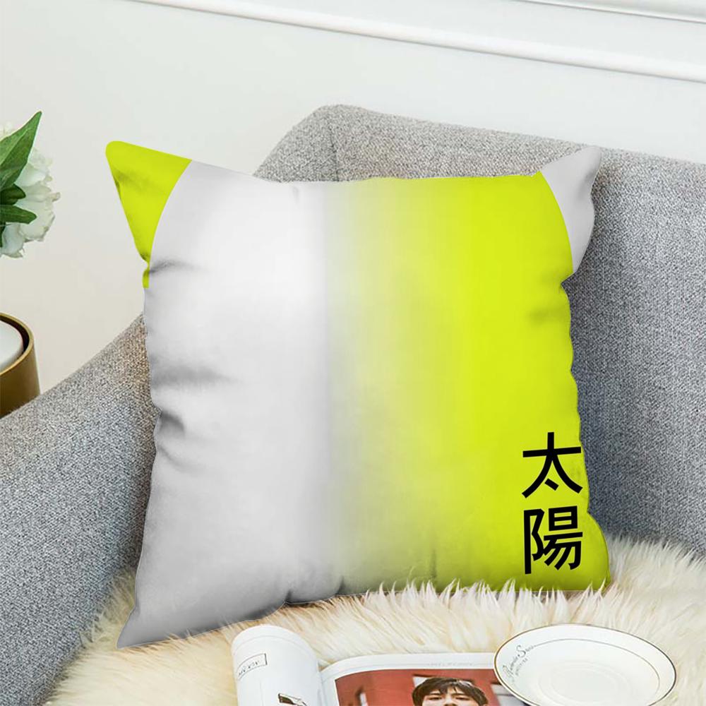John S-SchulischS Art Pillow Case For Car Sofa Decorative Home Double-sided Print Plush Square Throw Pillow Cushion Cover