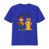 Charley Says Retro 70s Animation Boy Cat T Shirt Fun Nostalgic Design For All Ages Vintage Streetwear Stylish Versatile
