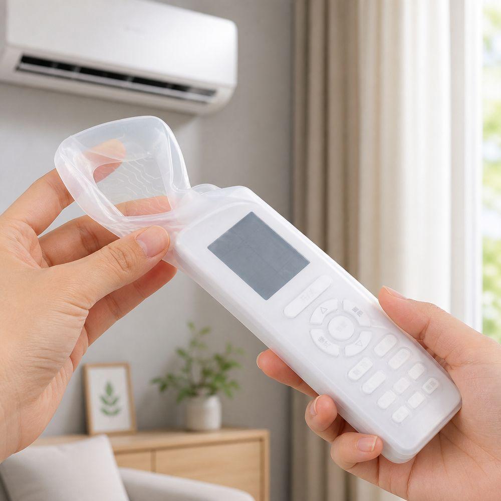 Transparent Remote Controller Case Full Coverage Remote Control Sleeve Air Conditioner Controls