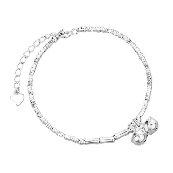 

Женский браслет на щиколотку с подвеской в виде колокольчика, пляжный браслет на щиколотку, регулируемая удлинительная цепочка, тонкая работа