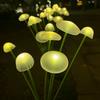 LED Solar Mushroom Lamp Ground Plug Lamp, Outdoor Festival Courtyard Landscape Atmosphere Lamp, Decorative Color Garden Lights