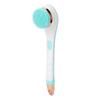 Electric Body Brush Set 360 Degrees Rotating 4 Heads Long Handle Bath Cleansing Scrubber