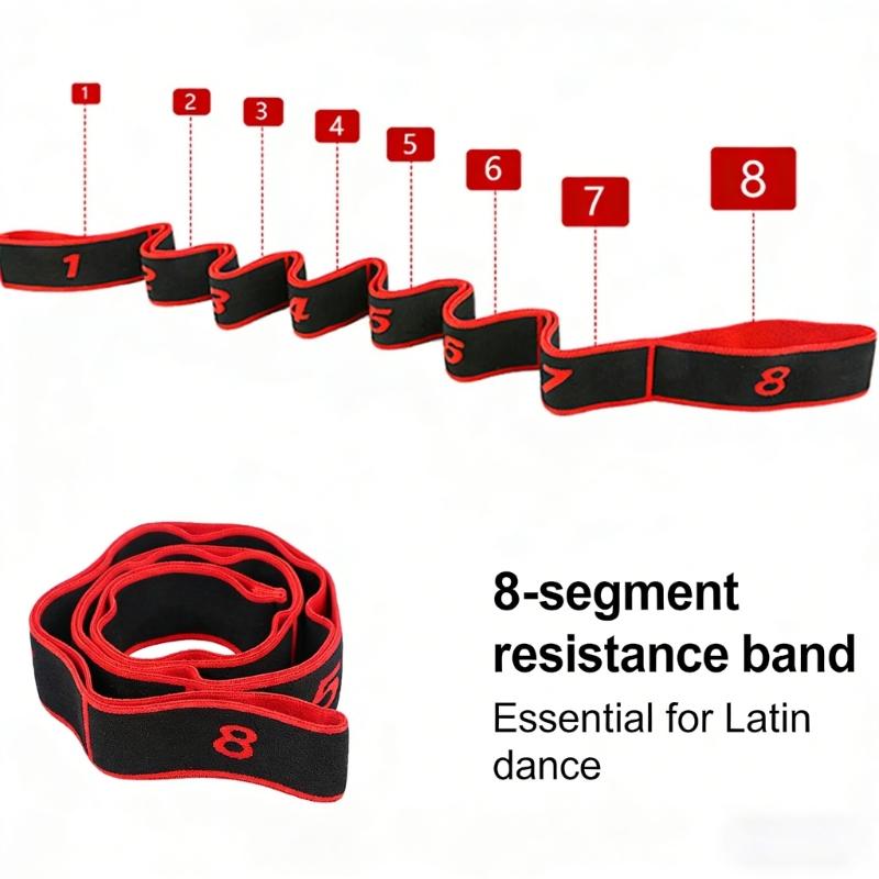 Tanz Yoga Dehnband Mit Nummer Fitness Widerstandsband Übung Zugband Für Pilates Tanz Gymnastik