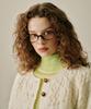 GREENBUTTER Wool Turtleneck Knit (Melon)
