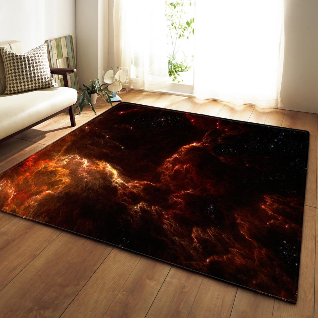 Beautiful And Simple Nebula Living Room Carpet Bedroom Dining Room Floor Mat Pattern Size