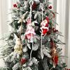 Cartoon Santa Claus Hanging Pendants Xmas Decorations Christmas Tree Ornament  for 2025 Xmas