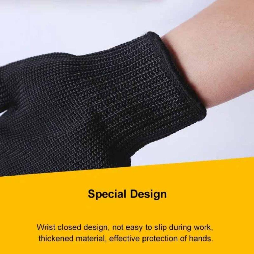 1 Pair 5 Cut Proof Anti-Cut Gloves Safety Protection Work Gloves  Industry