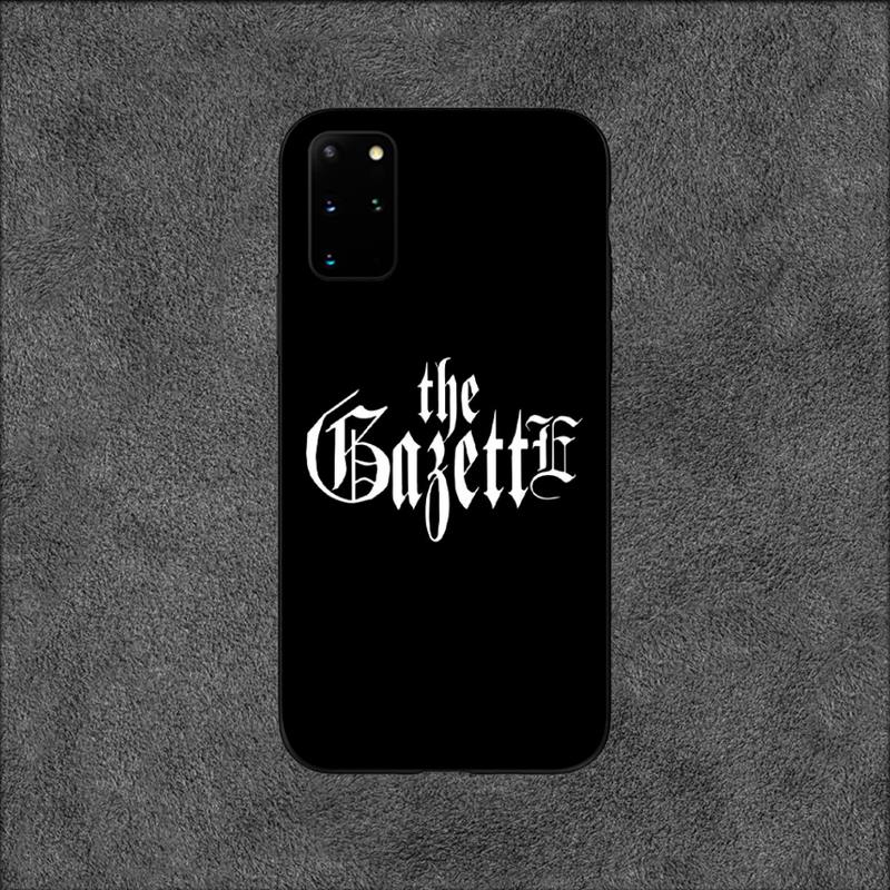 The GazettE Art Anime Pouzdro na telefon pro Samsung Galaxy S10 S20 S21 Note10 20Plus Ultra Shell