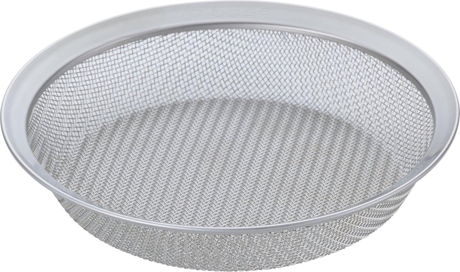 La Base Shallow Made in Designed by Yoko (La Base) Tsubame-Sanjo Colander, Small, 15cm, Japan, Arimoto, LB-096