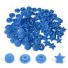25-100 Sets Sternform T5 Kunststoff Druckknöpfe Für Kleidung DIY Bekleidung Druckknöpfe Verwendet für Windeln/Lätzchen/Taschen/Ordner/