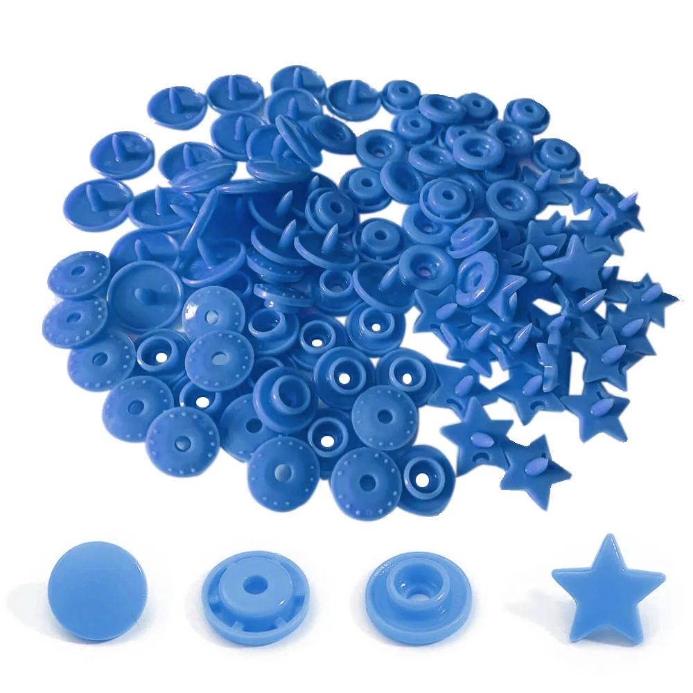 25-100 Sets Sternform T5 Kunststoff Druckknöpfe Für Kleidung DIY Bekleidung Druckknöpfe Verwendet für Windeln/Lätzchen/Taschen/Ordner/