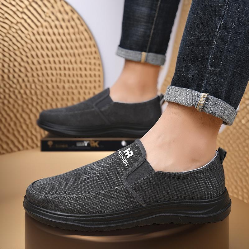 

Shoes Men s Shoes Summer Breathable Men s Casual Light Korean Version Comfortable Fashion Breathable Spring and Autumn Old Beijing Cloth Shoes 38