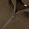 2025 Autumn/Winter Women's Retro Khaki Suede Jacket