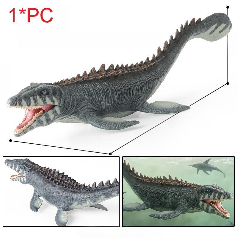 Ancient Marine Sea Monster Dinosaur Model For Kids Boys Gift With Movable Jaw