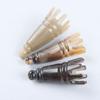 Scalp Massager Brush Ox Horn Massage Comb Scrapping Head Buffalo Horn Meridian Comb  Hair Wash