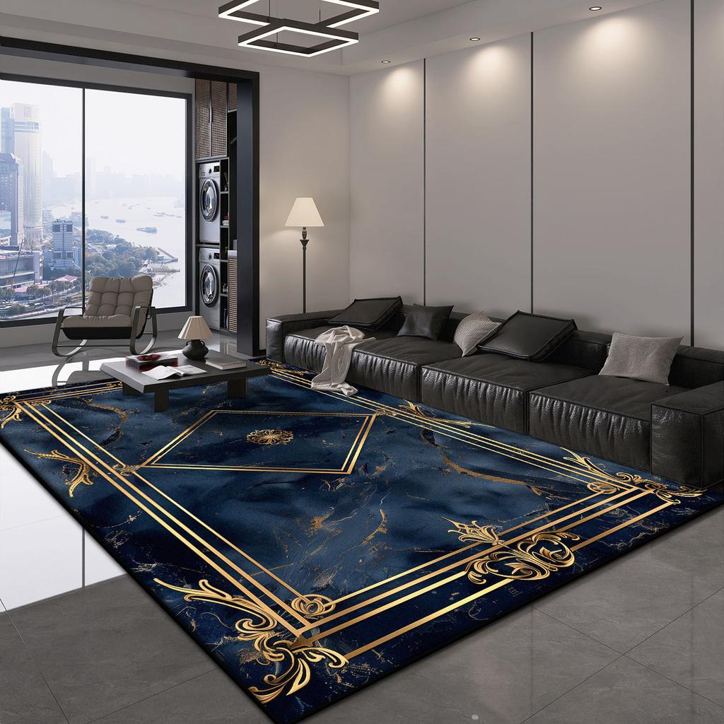 Nordischer Luxusteppich Wohnzimmerdekoration Lounge Kaffeetische Rutschfeste Große Teppiche 200x300 Faltbare Schlafzimmer Bettvorleger Weiche Matten