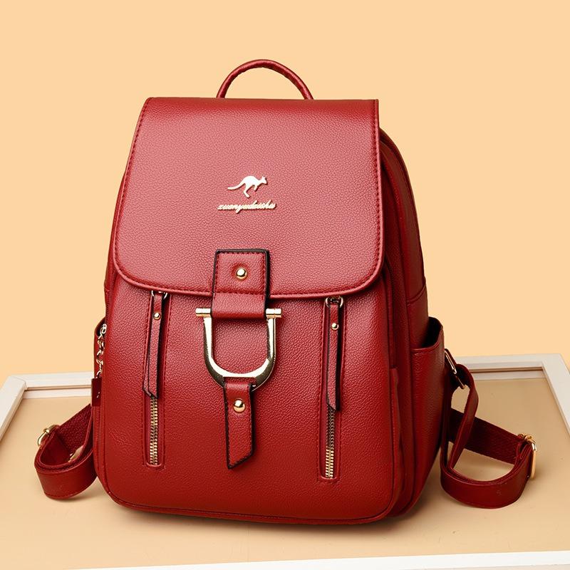 Women's Backpack Multifunctional Large Capacity Backpack Spring New Fashion Women's Leisure Bag