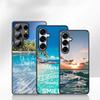 Mountain Sea Beach Travel Case for Motorola Moto G04 G13 G14 g45 G22 G23 G20 G32 G34 G35 G64 G82 G84 G53 G60 G72 E14 E15 E13