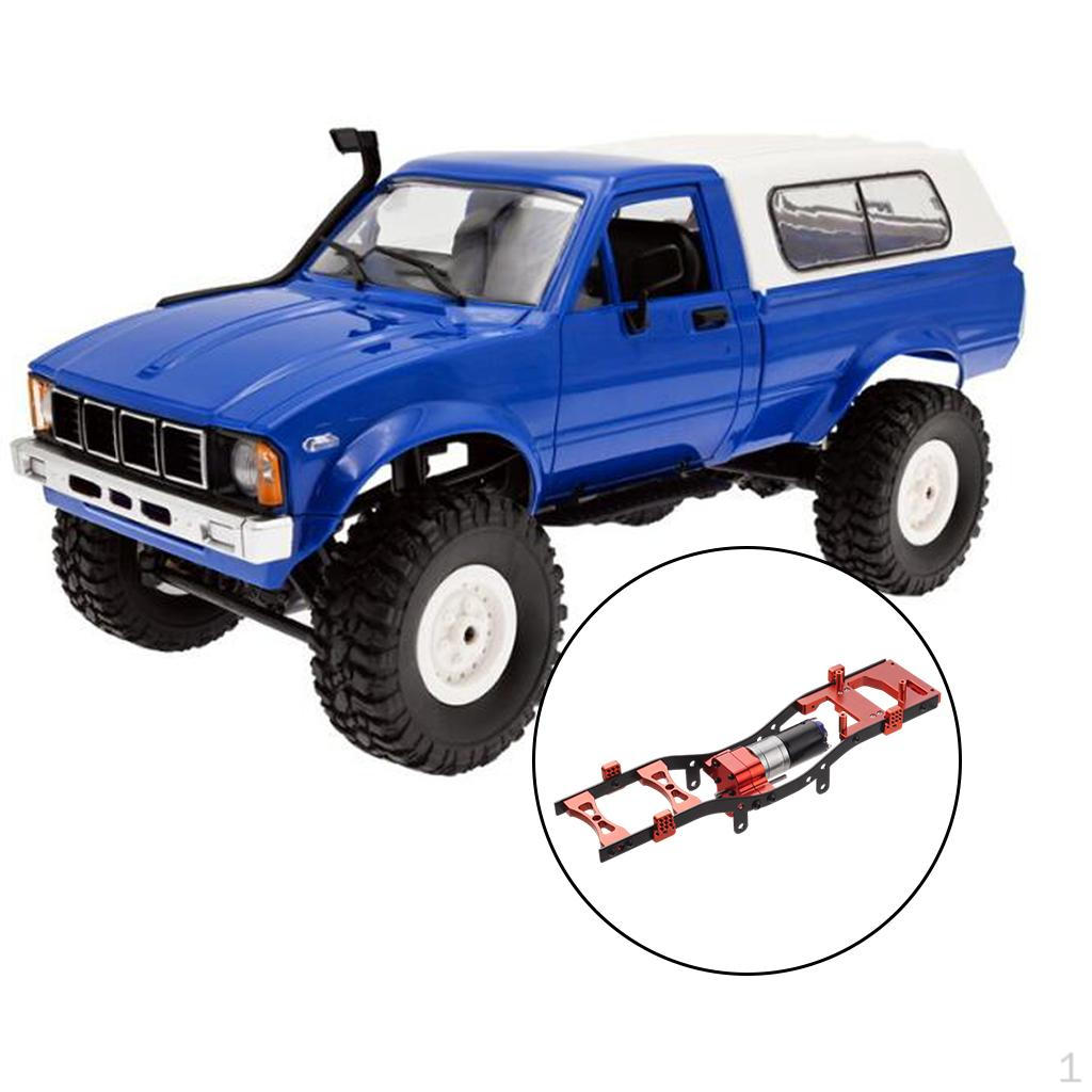 Chassis Body Sheel 370 Motor for WPL C14 C24 1/16 RC Truck