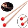 Wooden Drumsticks Smooth Marimba Sticks Drum Practice Tools Wooden Drumsticks  Beginners