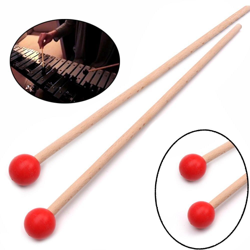 High-quality Drumsticks Smooth Marimba Sticks Drum Practice Tools Wooden Drumsticks  Kids