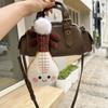 Cute Simulated Pipa Doll Happy Musical Instrument Plush Toy Pillow Doll Bag Pendant Keychain