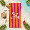 C-Ciao Bella Striped Towel Soft Pool Gift For Travel Gym Shower Camping Quick Dry Sports Beach Towels