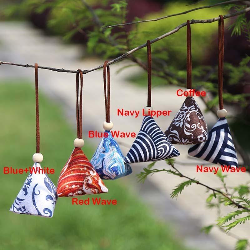 Versatile Handcrafted Zongzi Pendant Sachet With Mugwort For Wardrobes And Cars