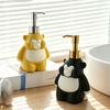 250ml Hand Sanitizer Dispensing Bottle Orangutan Design Liquid Soap Bottle Large