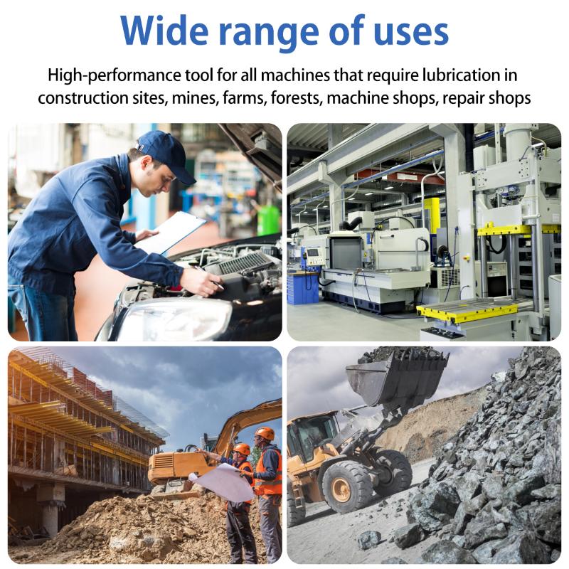 Gear Lock New Pliers Type High Pressure Grease Nozzle New Style Oil Electric Manual Grease Gun Head