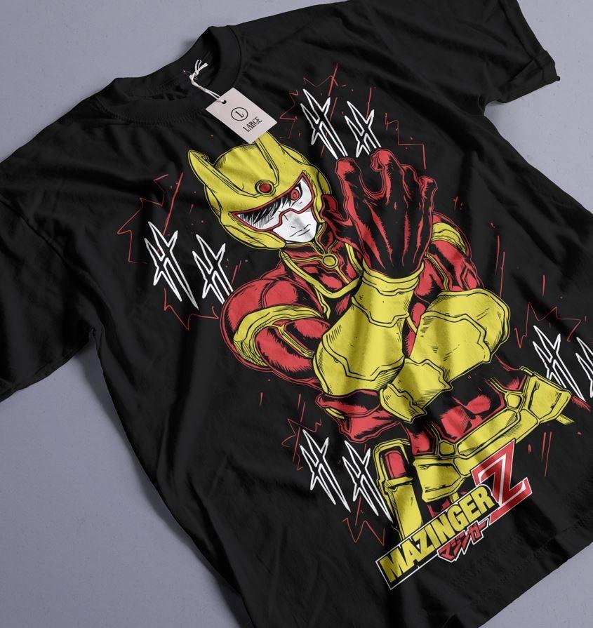 

T-shirt MAZINGER Z RARE logo brodé manga anime transzor super robot S