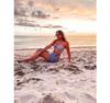 2024 European & American Halterneck Mesh Bikini Set - Three-Piece Women's Swimsuit