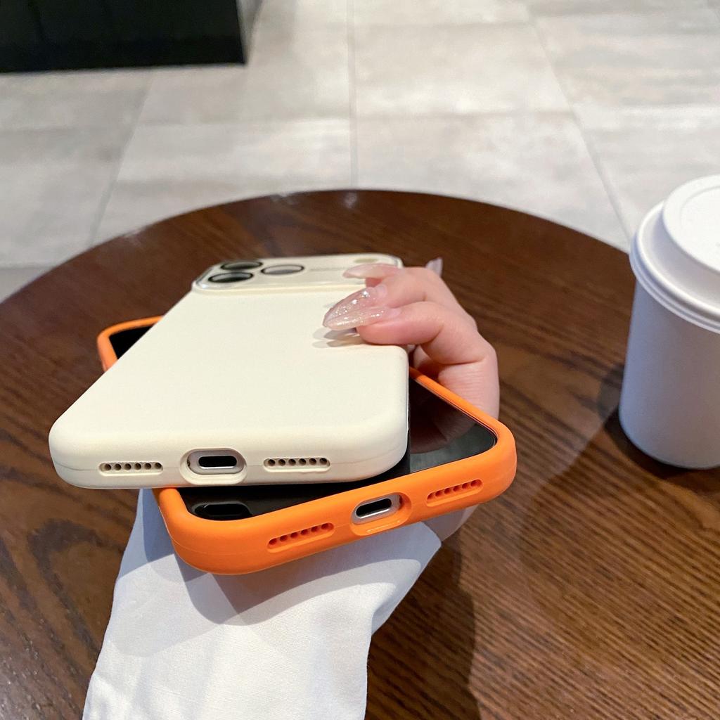 Liquid Silicone Glass Full Camera Protect Case For IPhone 17 Air 16 15 14 Plus 13 17 Pro Max ShockProof Soft Cover