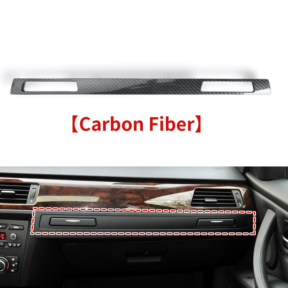 LHD Water Cup Holder Side Trim Panel For BMW E90 E91 E92 E93 2005-2012 Interior Decor Strip