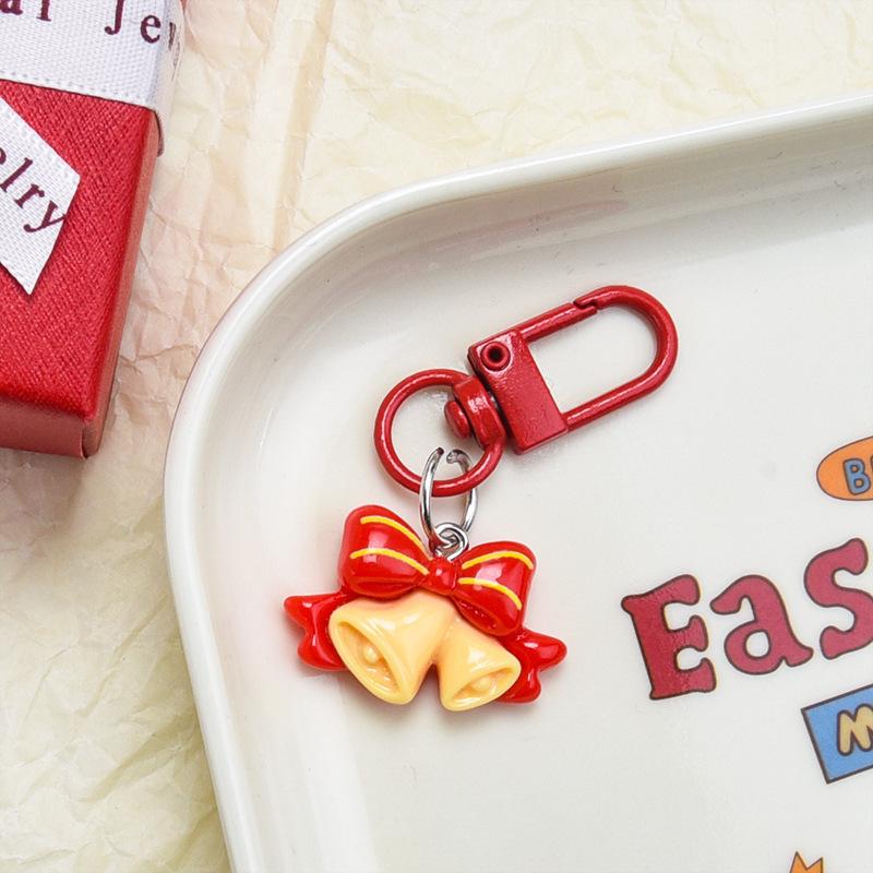 

Мультяшний Різдвяний Брелок Милий Смоляний Санта Клаус Підвіска Ялинка Брелок Аксесуари для Сумки Святкова Вечірка Різдвяний Подарунок A11