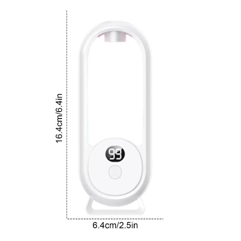 5PC Wall Mounted Humidifier Aroma Oil Diffuser Automatic Perfume Aromatherapy Diffuser 50ml Portable Home Air Freshener for Bedroom Living Room Office