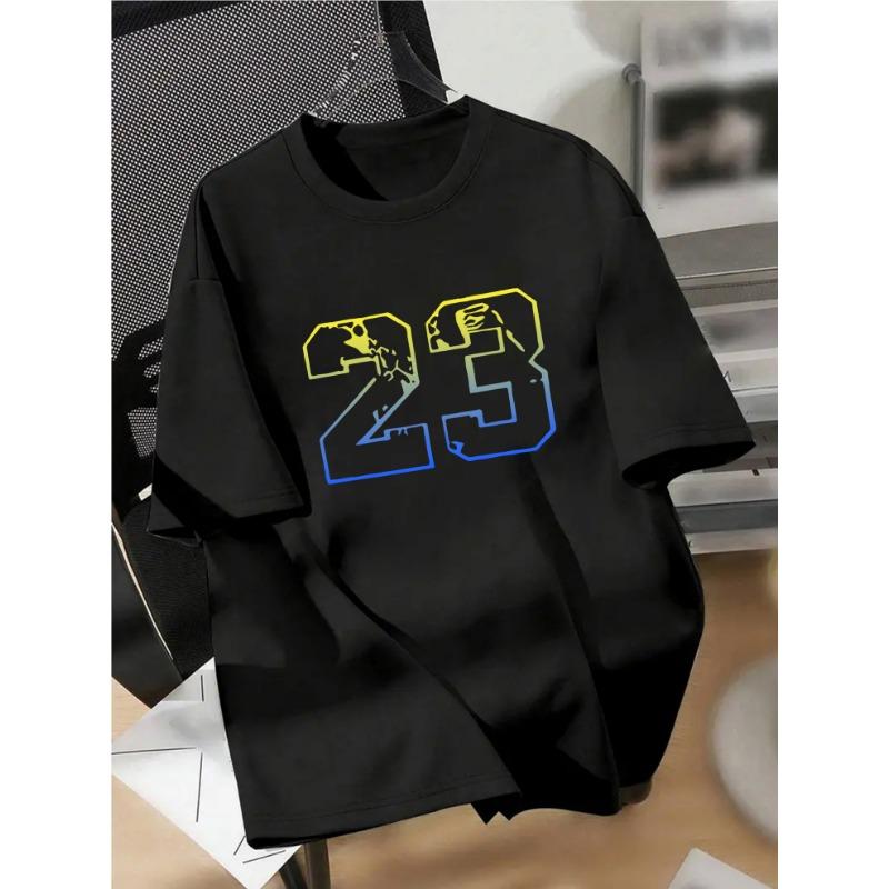 Men's Fashion Casual Sport Trendy Outdoor Crew Neck Short Sleeve T-Shirt