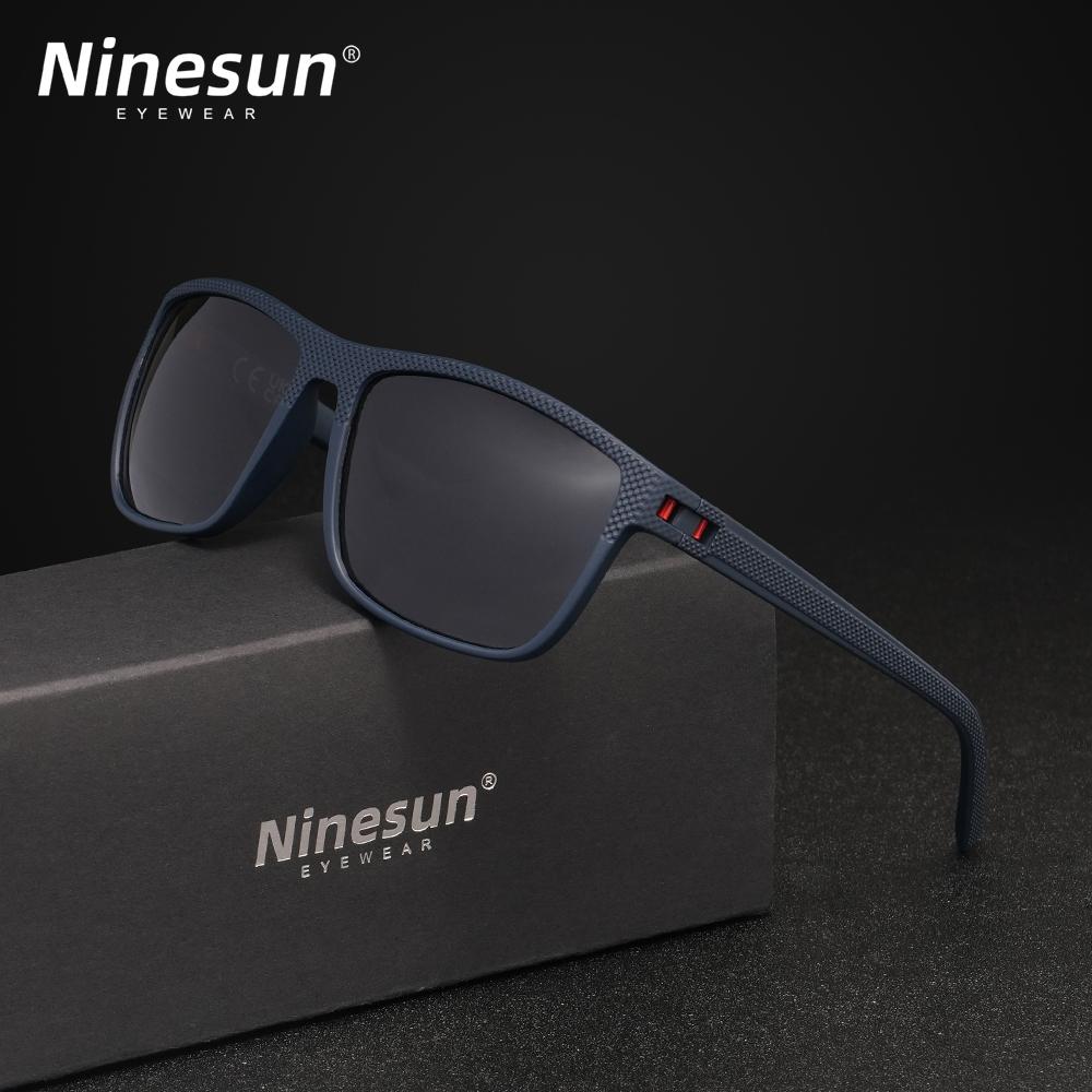 NINESUN New Fashion Men/Women Sunglasses Classic Mirror Lens Polarized UV400 Glasses Large Frame High Quality Driving Eyewear
