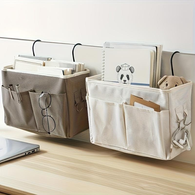 Multi-pocket Multi-functional Wall-mounted Fabric Storage Organizer - Space-saving Baskets Under The Bed and On The Wall