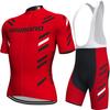 Cycling Suit Short Sleeve Suit Summer Tour De France Team Shirt Cycling Short Top Strap Shorts Quick Drying Breathable Men 2026