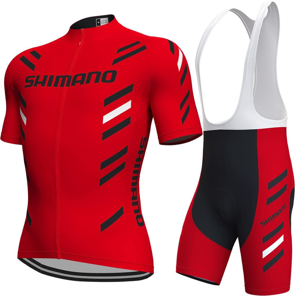 Cycling Suit Short Sleeve Suit Summer Tour De France Team Shirt Cycling Short Top Strap Shorts Quick Drying Breathable Men 2026