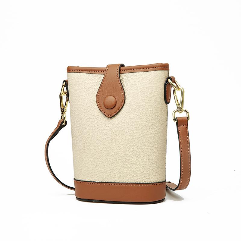 Mobile phone bag women's autumn and winter new mini leather messenger bag high-end first-layer cowhide women's bag