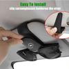 Car Sun Visor Glasses Case Holder Sunglasses Clip Grille For Astra H G J Insignia Mokka Zafira Corsa Vectra C D Antara