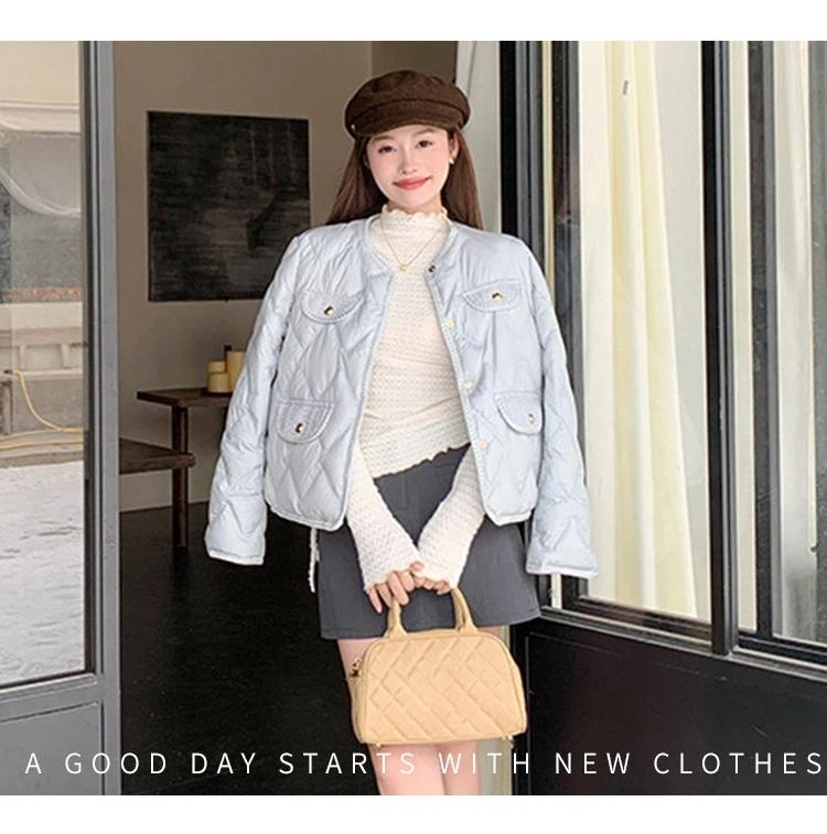 Women’s Short Thin Lightweight Winter Jacket