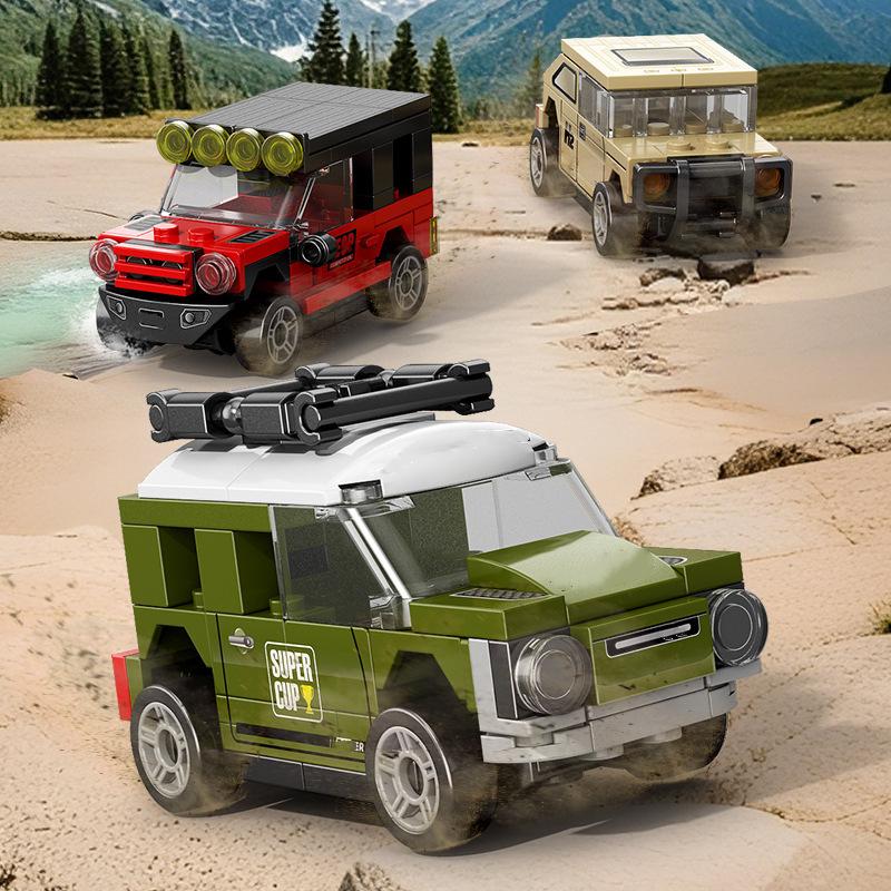 New Products Children's Sports Car Assembly Puzzle Toy Model Off-road Vehicle Boy Education Entertainment Model Toys