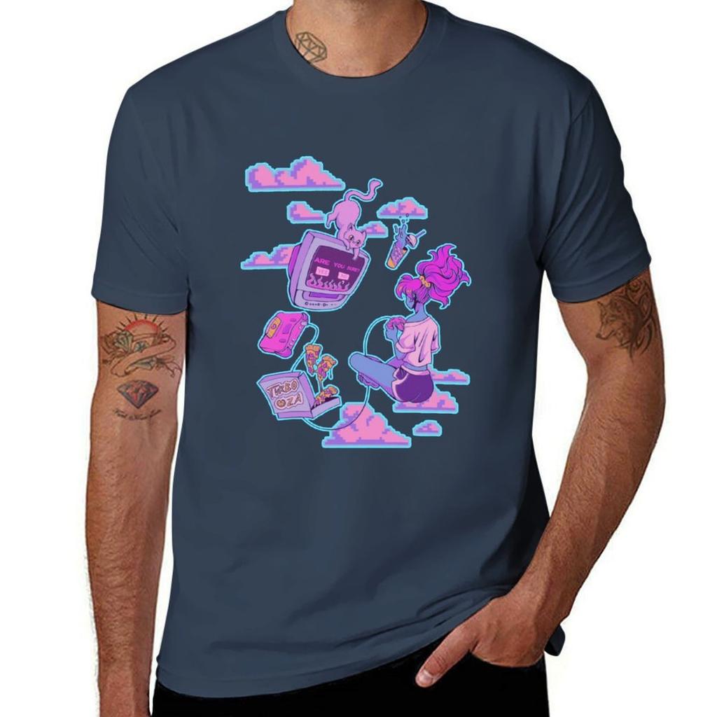 Cloudy Tshirt Graphic Print Short Sleeve Tshirt