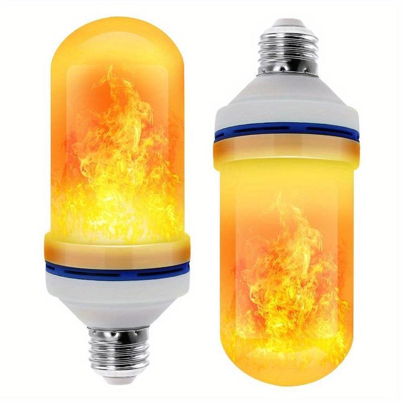 1Pcs 4 Modes Flickering Fire Simulation E27 Led Flame Effect Light Bulb For Party Ktv Garden Home Decor Outdoor Lighting