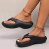 Summer wear non-slip and deodorant fashion versatile beach seaside high-end slippers new flip-flops women