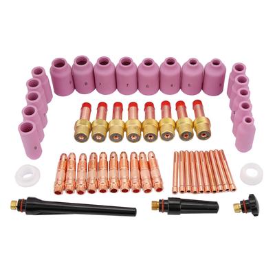 51pcsset WP171826 Series TIG Welding Torch Consumables Accessories