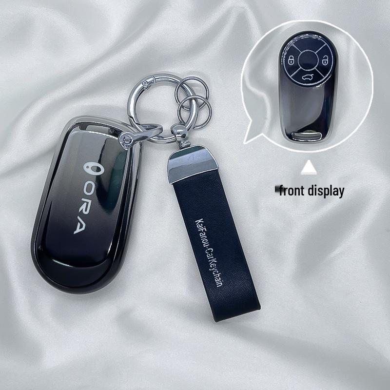 ORA Good Cat GT, Lightning Cat, Black Cat, White Cat, Ballet Cat Key Cover - Car Bag Protector